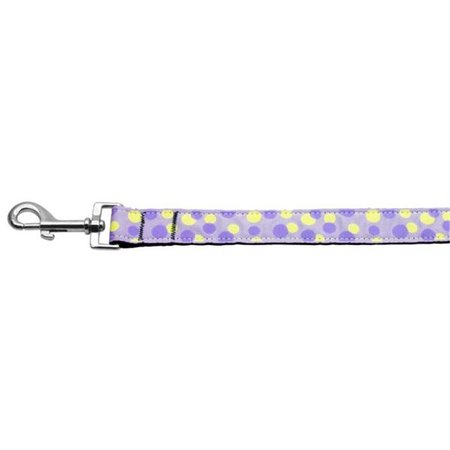 UNCONDITIONAL LOVE Confetti Dots Nylon Collar Lavender 1 wide 4ft Lsh UN749591